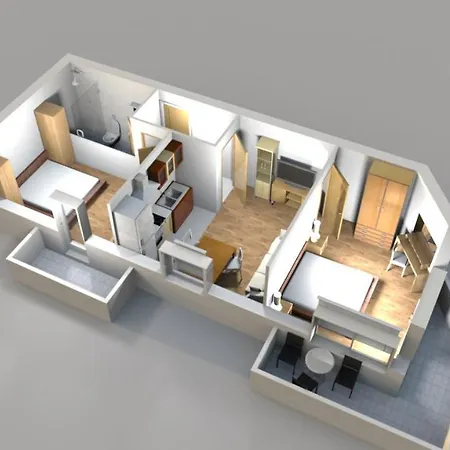 Center Kuzmanic Apartamento Makarska